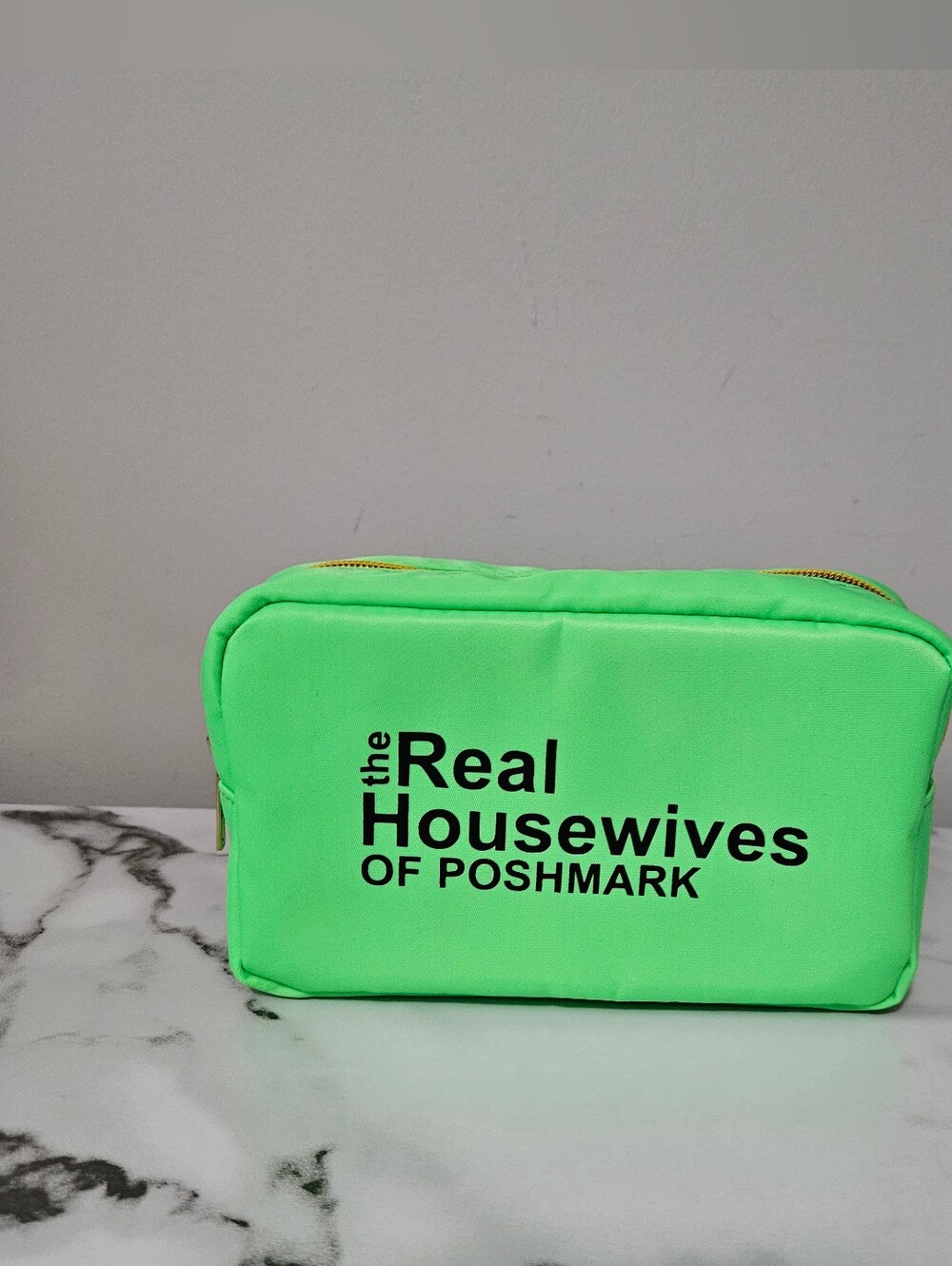 "The Real Housewives Of Poshmark" Nylon Cosmetic Pouch w/ Zipper (PICK 1) - Picture 6 of 14